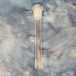5.5in 5 1/2 Inch Downstem Clear Glass Tube For 14mm Male Bowl Tobacco Water Pipe
