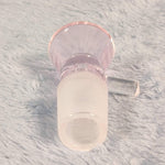 18mm Male Rosey Pink Glass Bowl Replacement Tobacco Herb Water Pipe Piece