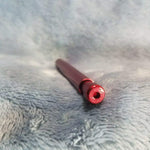 NEW Small Red One Hitter Smoking Pipe Tobacco Herb Portable Metal Travel Size