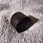 50mm Small Black 4 Piece Tobacco Herb Grinder Portable Metal Travel Size