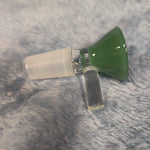 14mm Male Olive Green Glass Bowl Replacement Tobacco Herb Water Pipe Piece