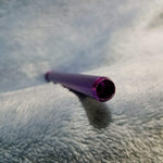 NEW Small Purple One Hitter Smoking Pipe Tobacco Herb Portable Metal Travel Size