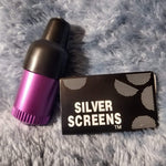 NEW Small Purple Bullet Smoking Pipe Tobacco Herb Portable Metal Pocket Size
