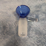 14mm Male Sapphire Blue Glass Bowl Replacement Tobacco Herb Water Pipe Piece