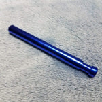 NEW Small Blue One Hitter Smoking Pipe Tobacco Herb Portable Metal Travel Size