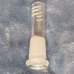 3in 3 Inch Downstem Clear Glass Tube For 14mm Male Bowl Tobacco Water Pipe