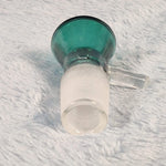 18mm Male Misty Green Glass Bowl Replacement Tobacco Herb Water Pipe Piece
