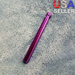 NEW Small Purple One Hitter Smoking Pipe Tobacco Herb Portable Metal Travel Size
