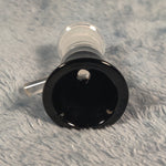 18mm Female Obsidian Black Glass Bowl Replacement Tobacco Herb Water Pipe Piece