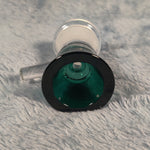 18mm Female Misty Green Glass Bowl Replacement Tobacco Herb Water Pipe Piece