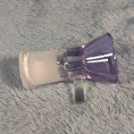 18mm Female Lavender Purple Glass Bowl Replacement Tobacco Herb Water Pipe Piece