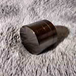 50mm Small Gunmetal 4 Piece Tobacco Herb Grinder Portable Metal Travel Size