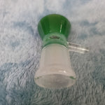 18mm Female Olive Green Glass Bowl Replacement Tobacco Herb Water Pipe Piece