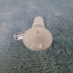 14mm Male Pearl White Glass Bowl Replacement Tobacco Herb Water Pipe Piece