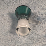 14mm Female Misty Green Glass Bowl Replacement Tobacco Herb Water Pipe Piece