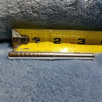 Small Silver One Hitter Bat Smoking Pipe Tobacco Herb Portable Metal Pocket Size
