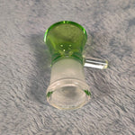 18mm Female Emerald Green Glass Bowl Replacement Tobacco Herb Water Pipe Piece