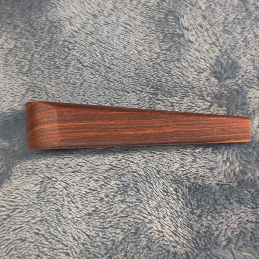 Small Red Wood Wedge Smoking Pipe Tobacco Herb Portable Wooden Travel Size