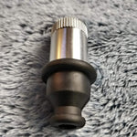 Small Flared Silver Bullet Smoking Pipe Tobacco Herb Portable Metal Travel Size