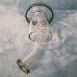 Small Premium Smokey Black Water Pipe Tobacco Smoking Herb Glass Travel Size