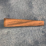 Tiger's Eye Wooden Wedge Smoking Pipe Tobacco Herb Portable Wood Travel Size