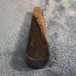 NEW Small Charred Wood Smoking Pipe Tobacco Herb Portable Wooden Travel Size