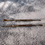2 Gold Stainless Steel Scraper Poker Bowl Cleaner Tool Smoking Tobacco Herb