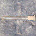 5.5in 5 1/2 Inch Downstem Clear Glass Tube For 14mm Male Bowl Tobacco Water Pipe