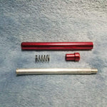 NEW Small Red One Hitter Smoking Pipe Tobacco Herb Portable Metal Travel Size