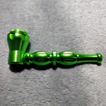 NEW Small Green Stylish Smoking Pipe Tobacco Herb Portable Metal Pocket Size