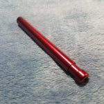NEW Small Red One Hitter Smoking Pipe Tobacco Herb Portable Metal Travel Size