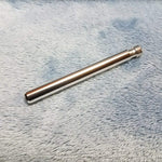 NEW Small Silver One Hitter Smoking Pipe Tobacco Herb Portable Metal Travel Size