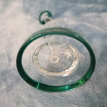 Small Premium Misty Green Water Pipe Tobacco Smoking Herb Glass Travel Size