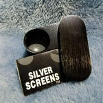 NEW Small Black Foldable Smoking Pipe Tobacco Herb Portable Metal Pocket Size