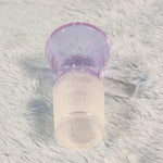 18mm Male Lavender Purple Glass Bowl Replacement Tobacco Herb Water Pipe Piece