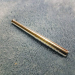 Small Silver One Hitter Bat Smoking Pipe Tobacco Herb Portable Metal Pocket Size