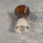 14mm Female Amber Red Glass Bowl Replacement Tobacco Herb Water Pipe Piece