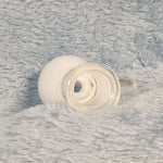 14mm Female Pearl White Glass Bowl Replacement Tobacco Herb Water Pipe Piece