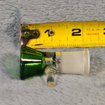 14mm Female Emerald Green Glass Bowl Replacement Tobacco Herb Water Pipe Piece